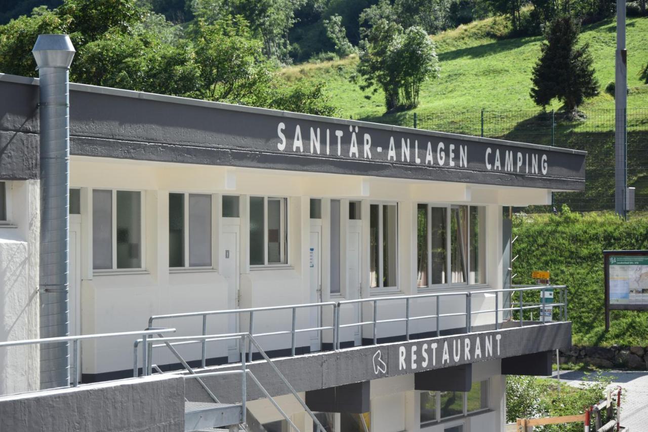 Campingplatz Mit Restaurant & Sportarena Leukerbad Zewnętrze zdjęcie